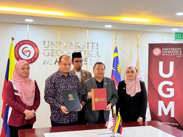 MOU with University Geomatika Malaysia