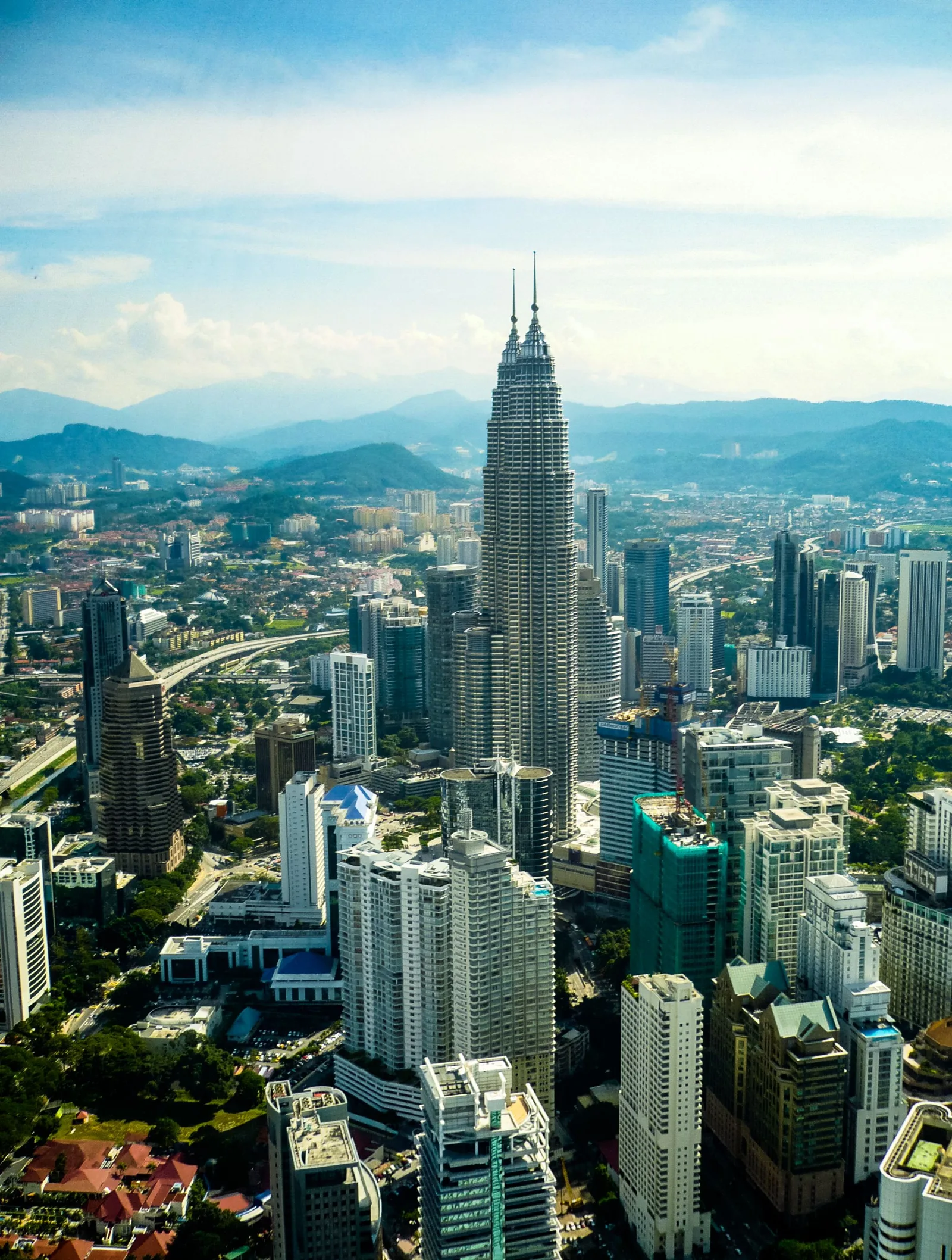 Kuala Lumpur skyline with KL Tower